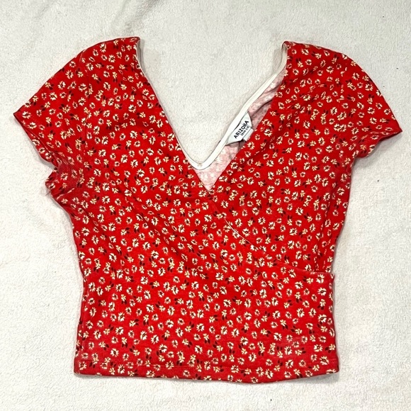 Arizona Red Orange Short sleeve top - Picture 1 of 1
